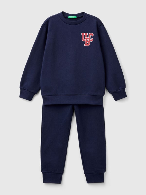 Sweat tracksuit with logo Junior Boy