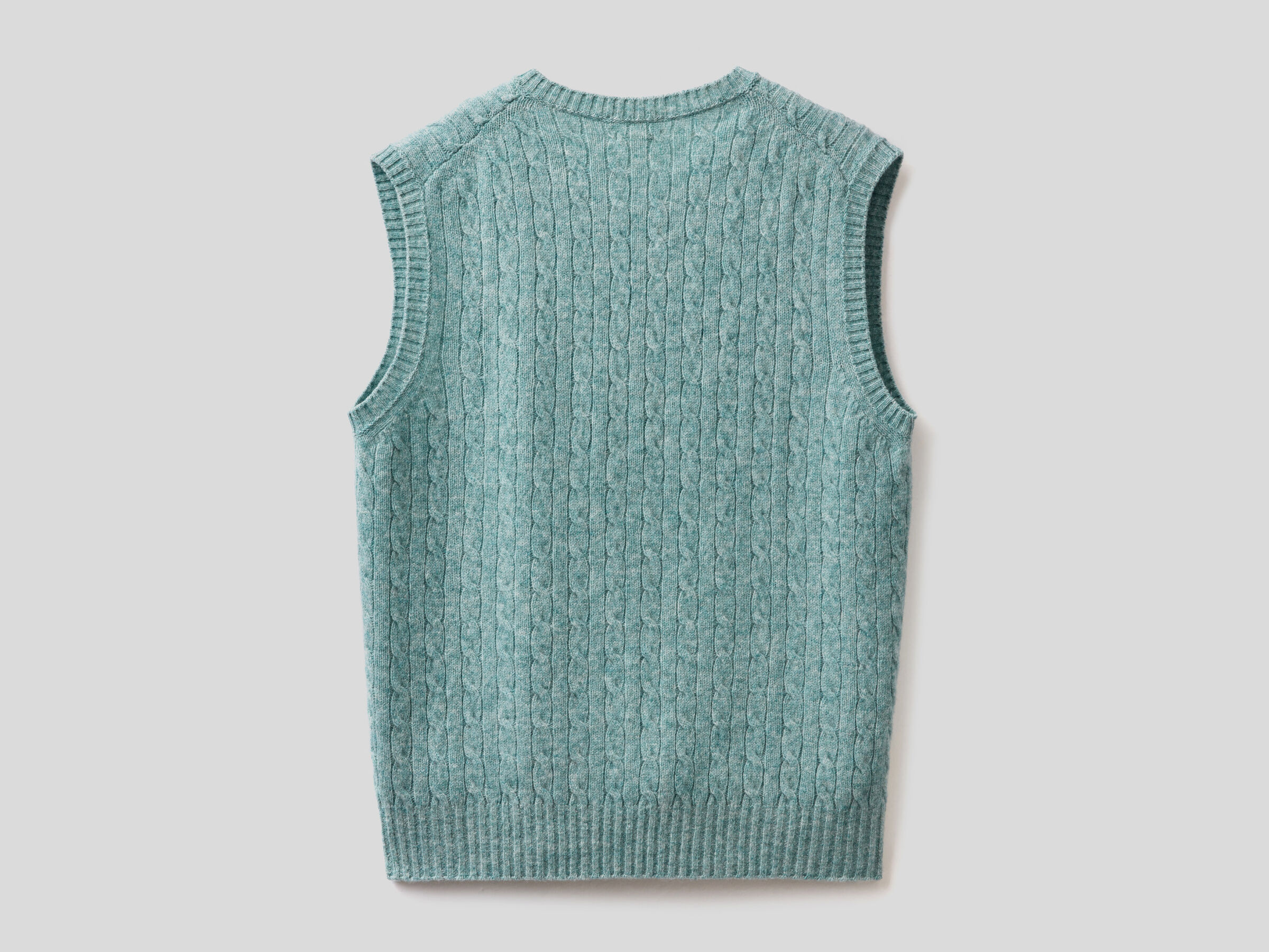 Vest in pure Shetland wool image number 6