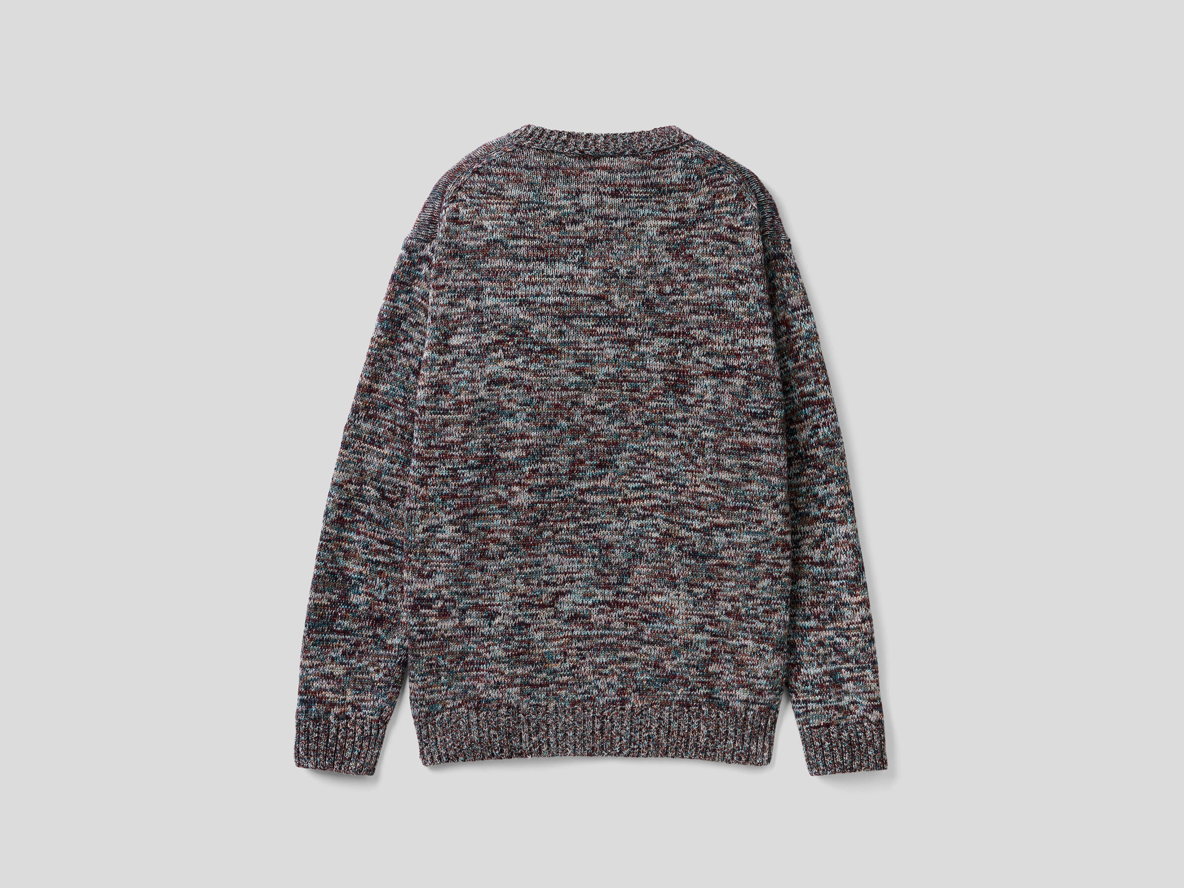 Multicolored sweater in cashmere blend image number 5