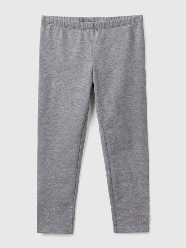 Stretch cotton leggings Junior Girl