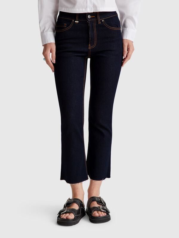 Cropped cotton jeans  Cropped cotton jeans  Women