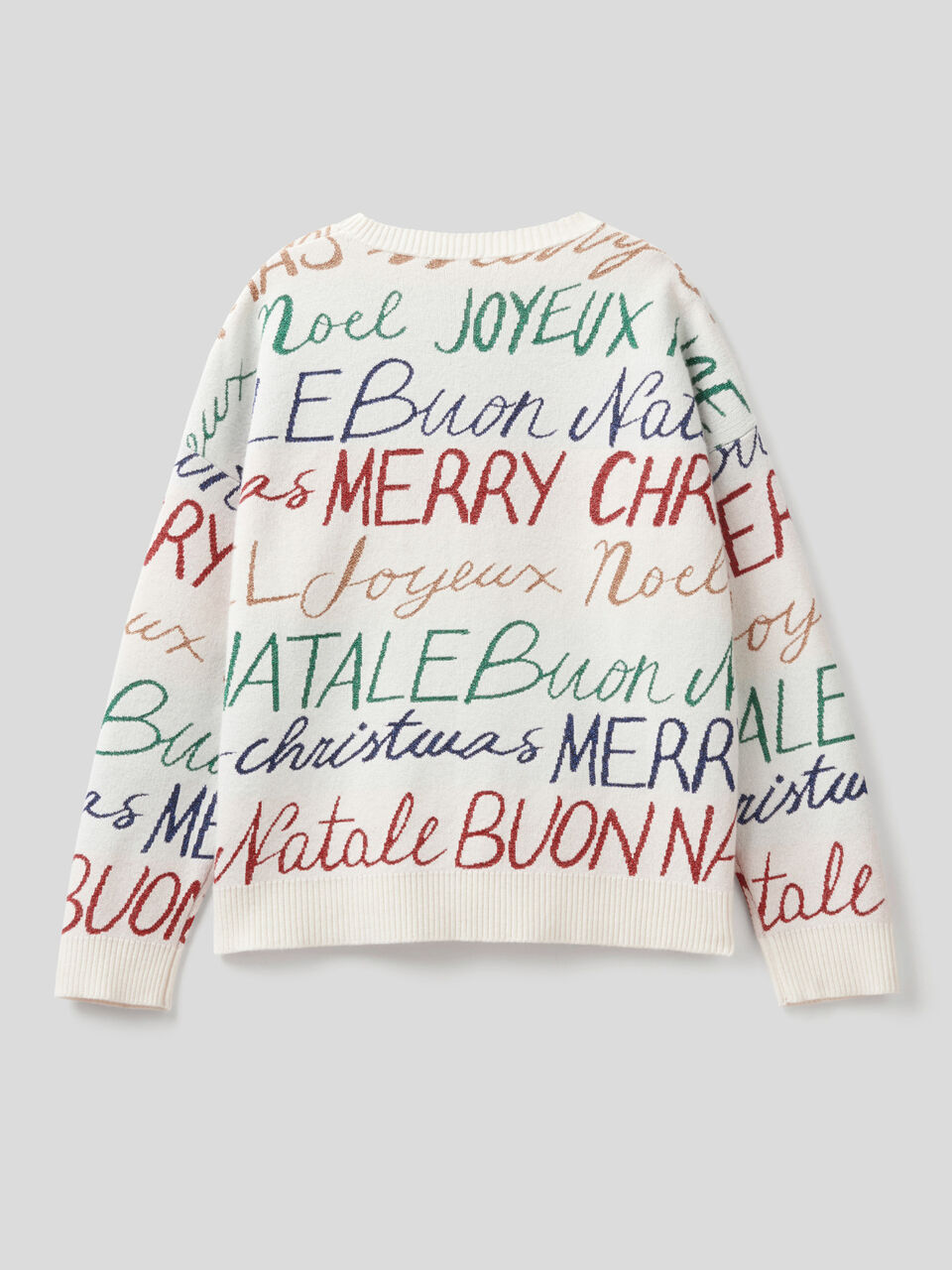 Boxy fit Christmas sweater image number 2