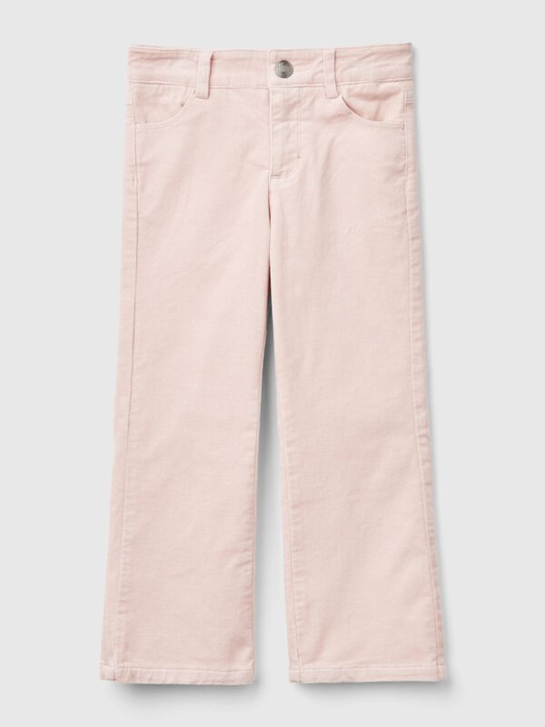 Flare fit velvet trousers  Junior Girl