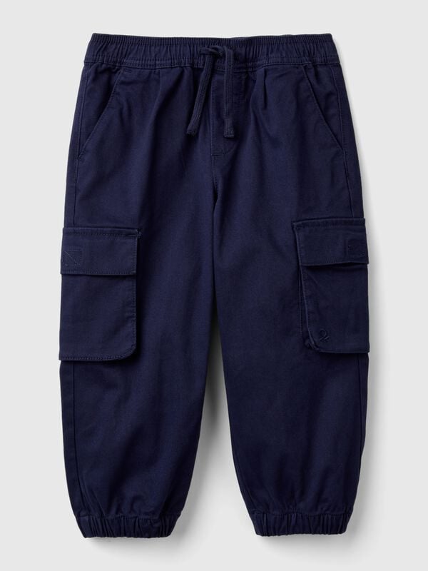 Cargo trousers with drawstring Junior Boy
