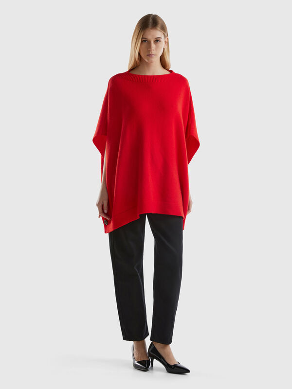 Cape with boat neck Women