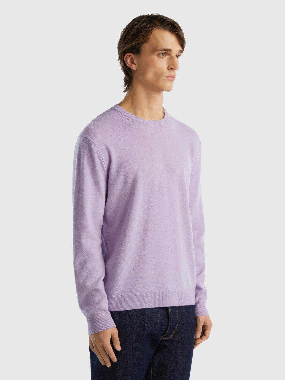Lilac sweater men clearance