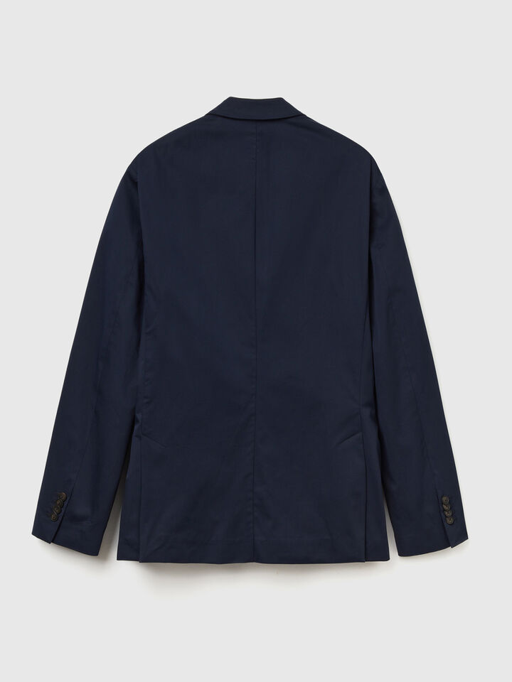 Double-breasted lightweight blazer image number 2
