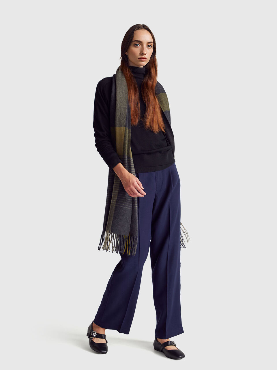 TURTLE NECK SWEATER Women image number null