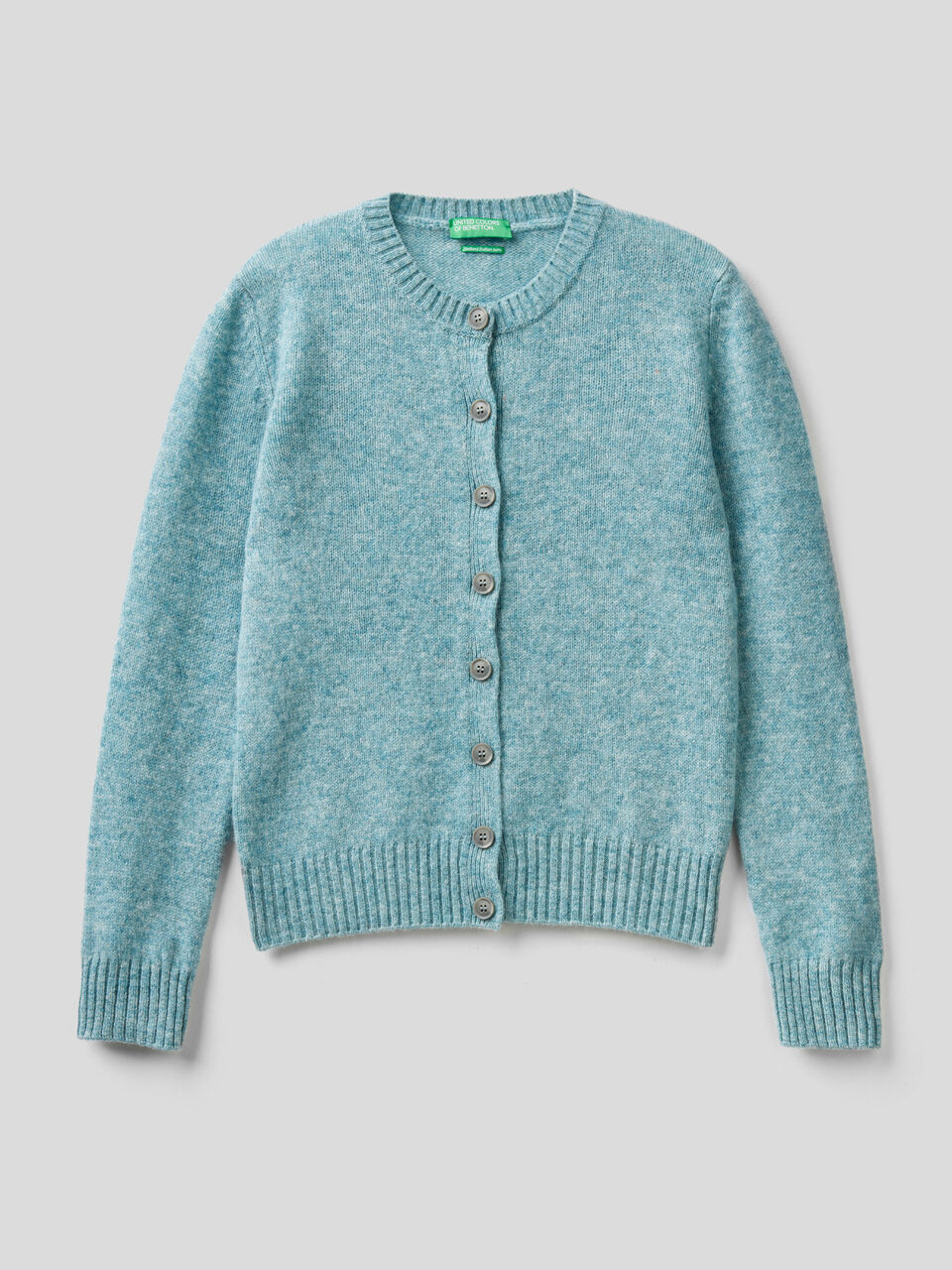 Cardigan in pure Shetland wool image number 1