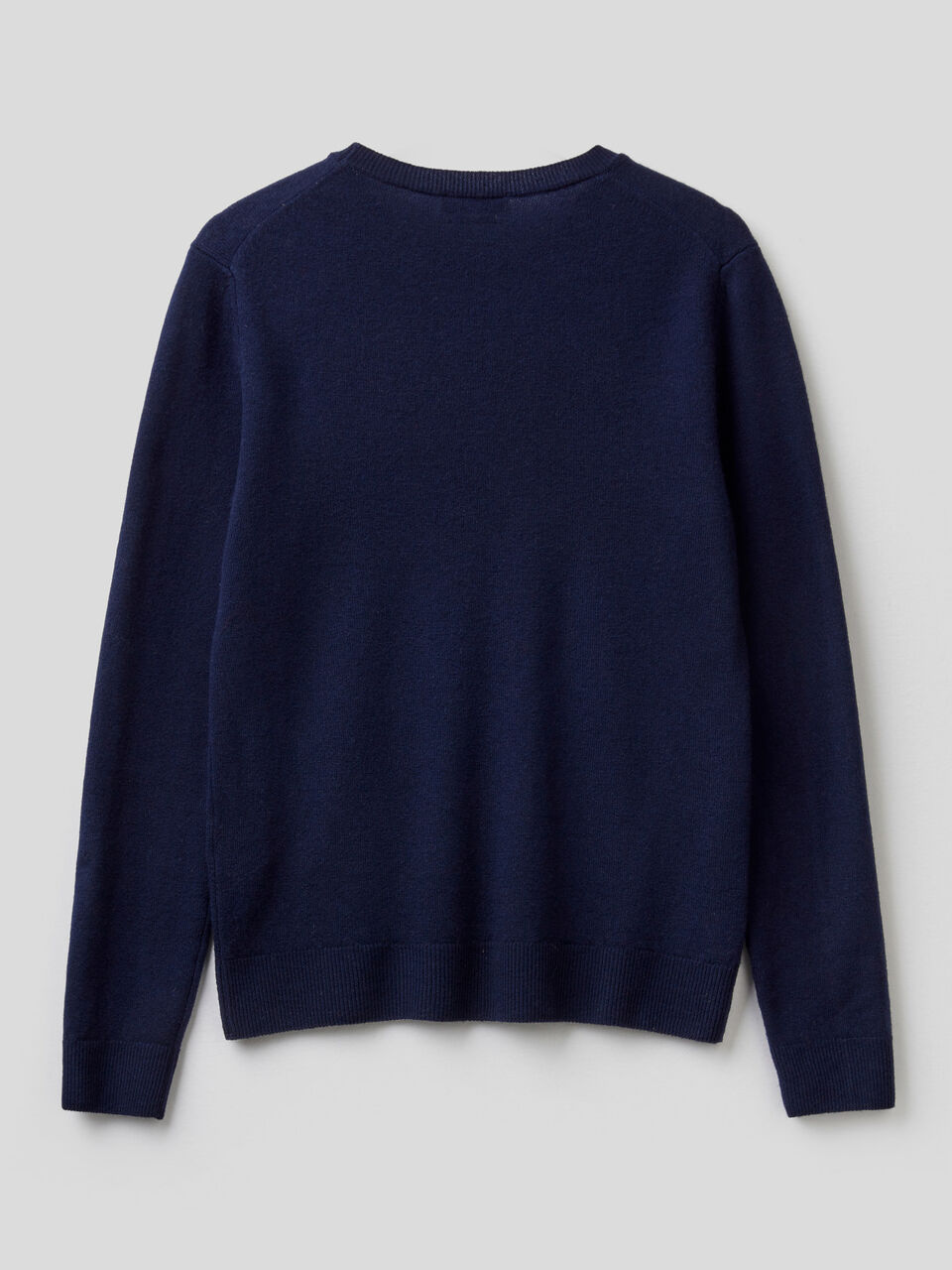 Crew neck sweater in pure virgin wool image number 2