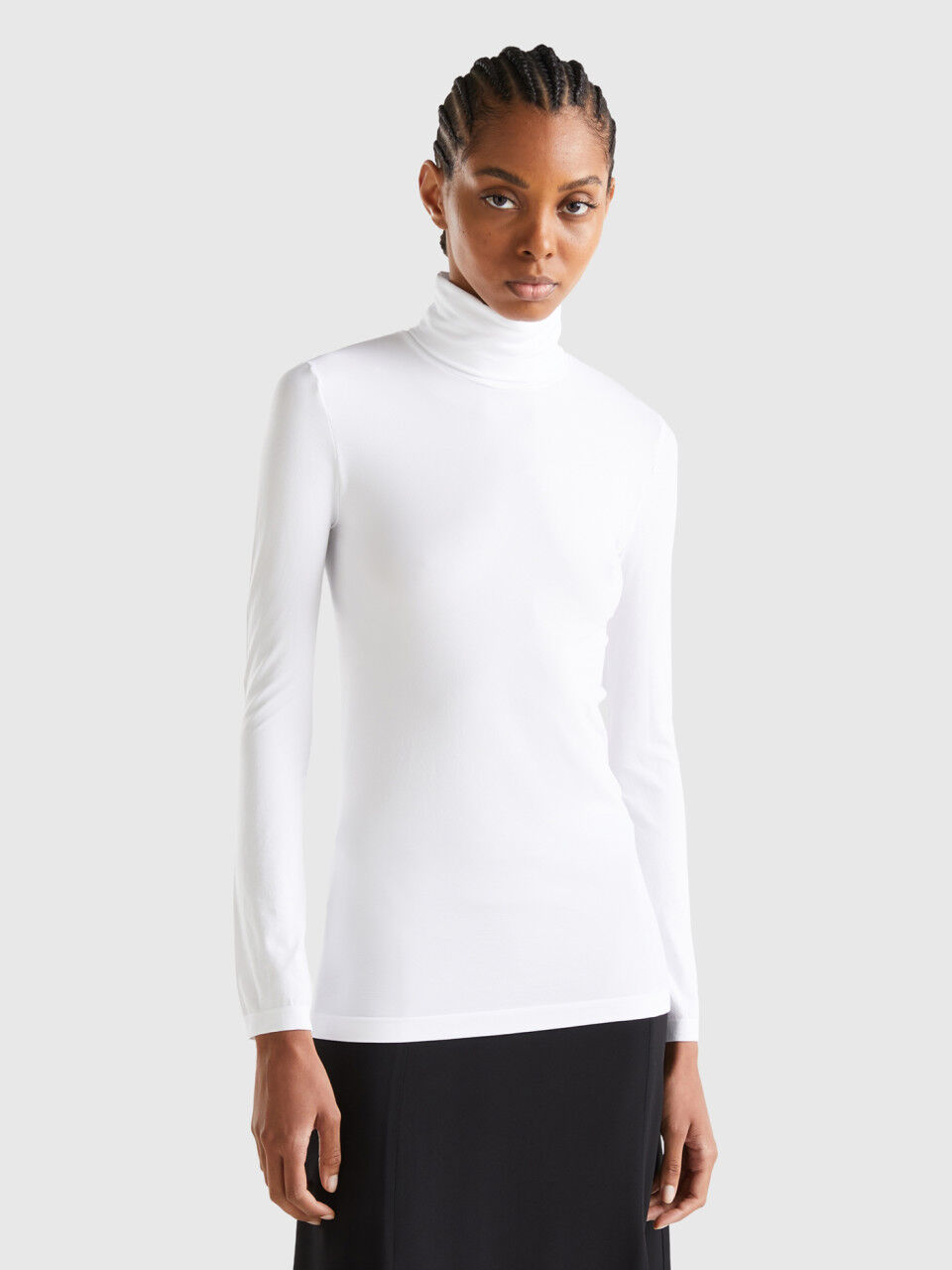 Women s High Neck Sweaters New Collection 2024 Benetton