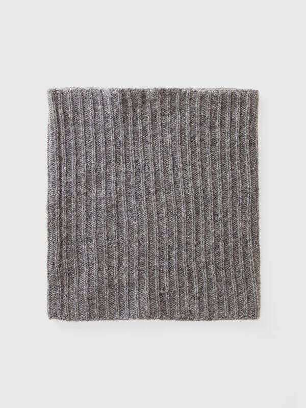 Wool blend neck warmer Women