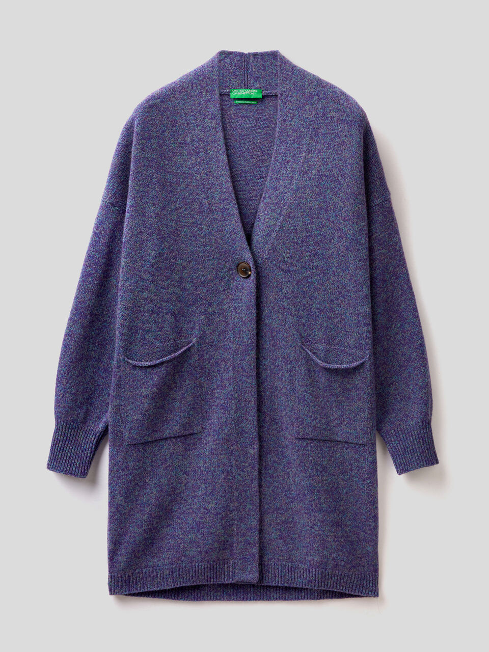Coat in pure Shetland wool image number 1