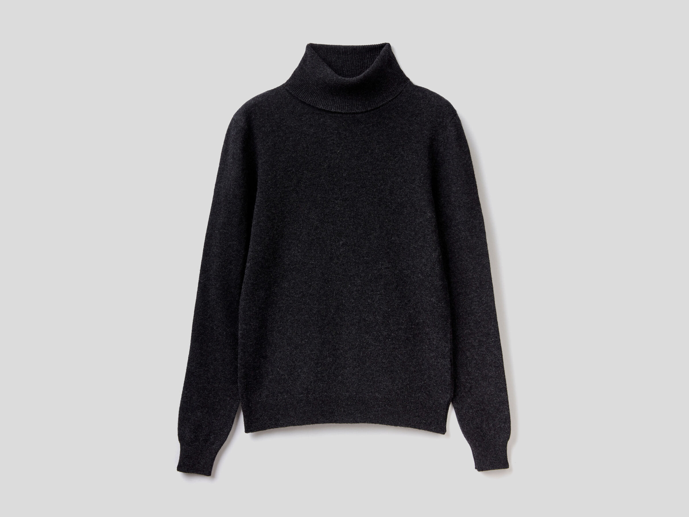 Turtleneck sweater in pure virgin wool image number 5