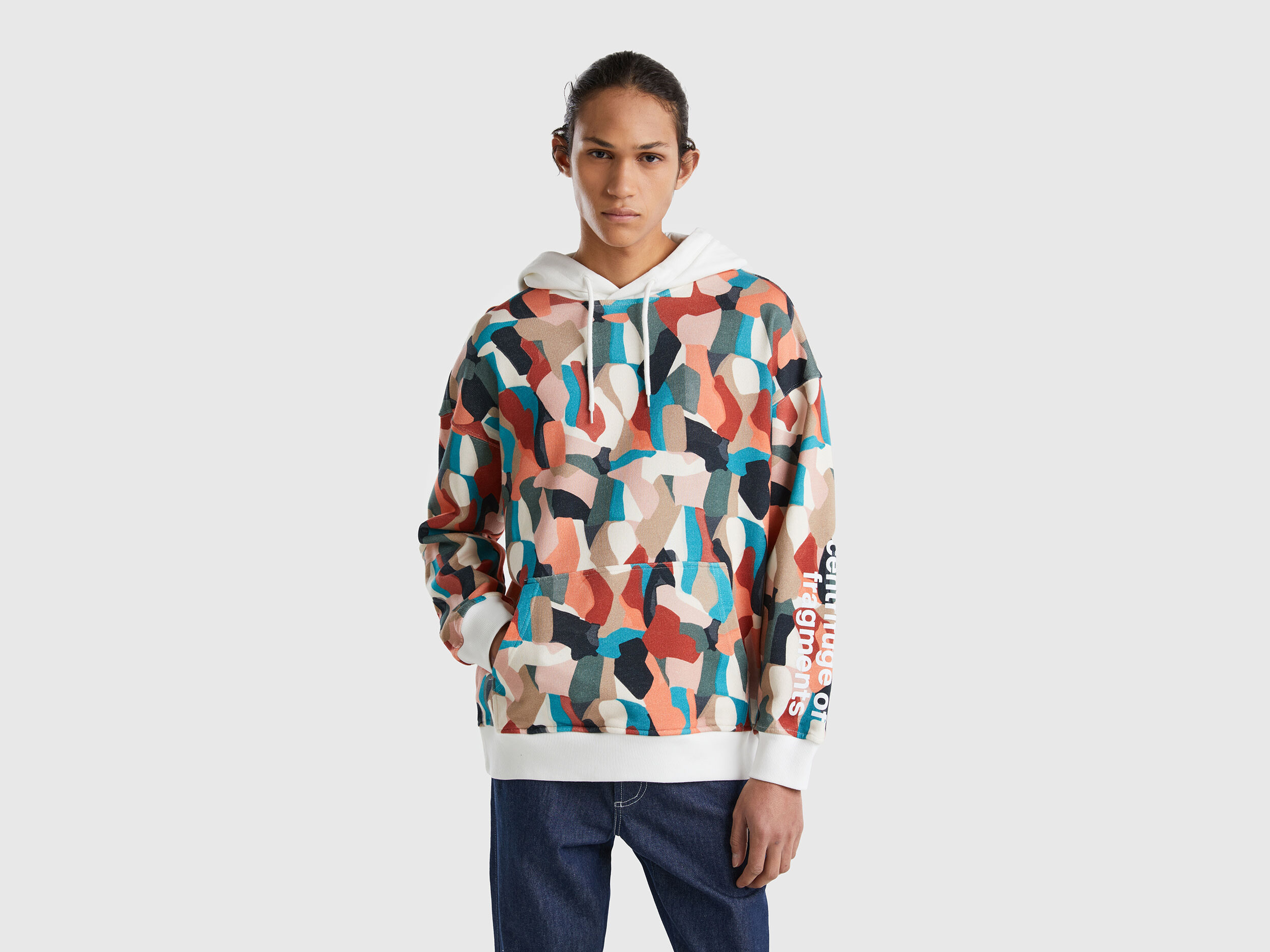 Mens multi colored hoodie store