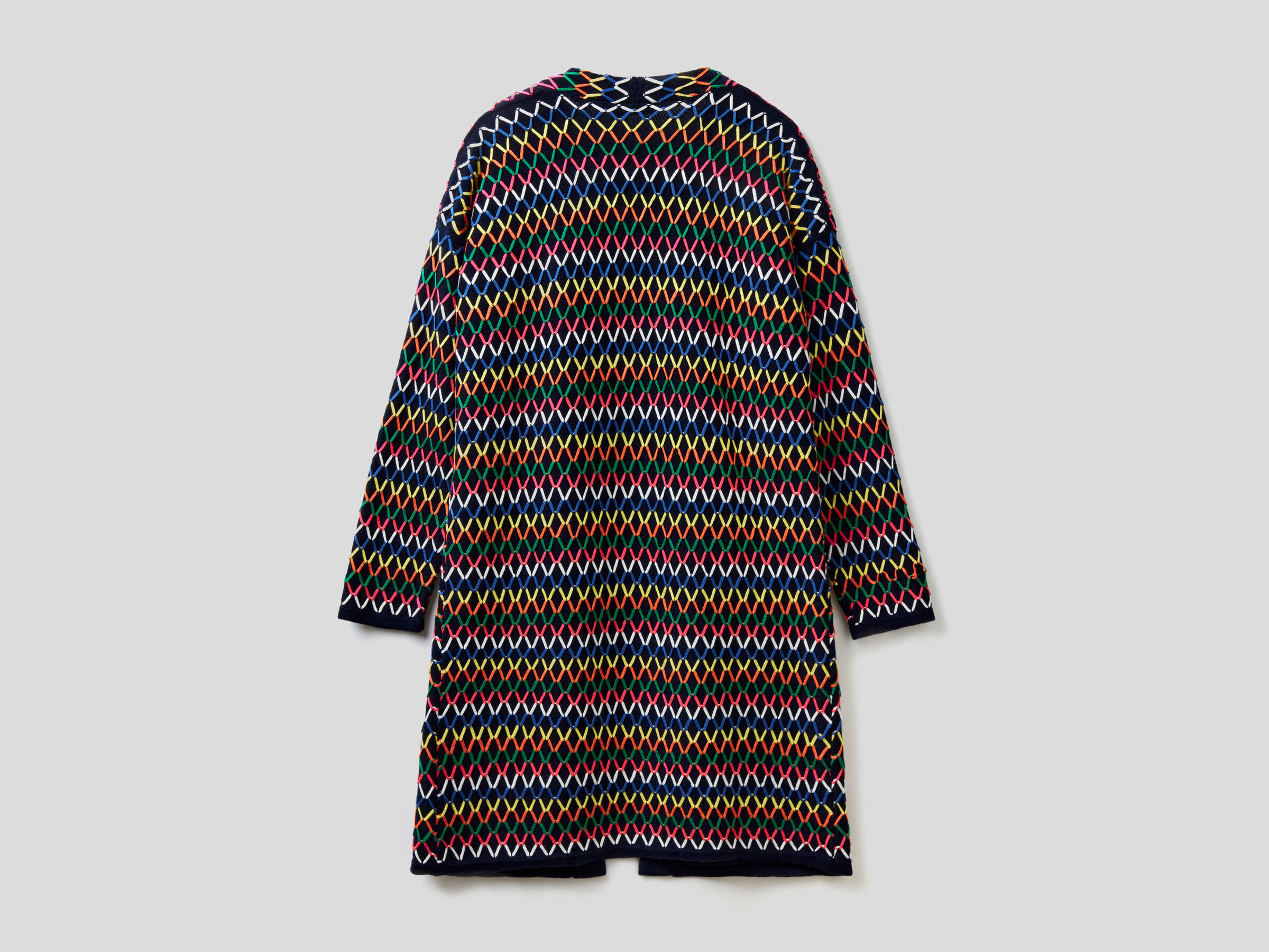 Long multicolored cardigan image number 5