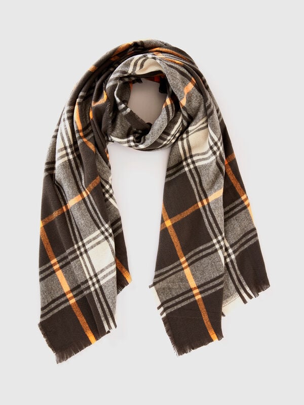 Tartan scarf Men