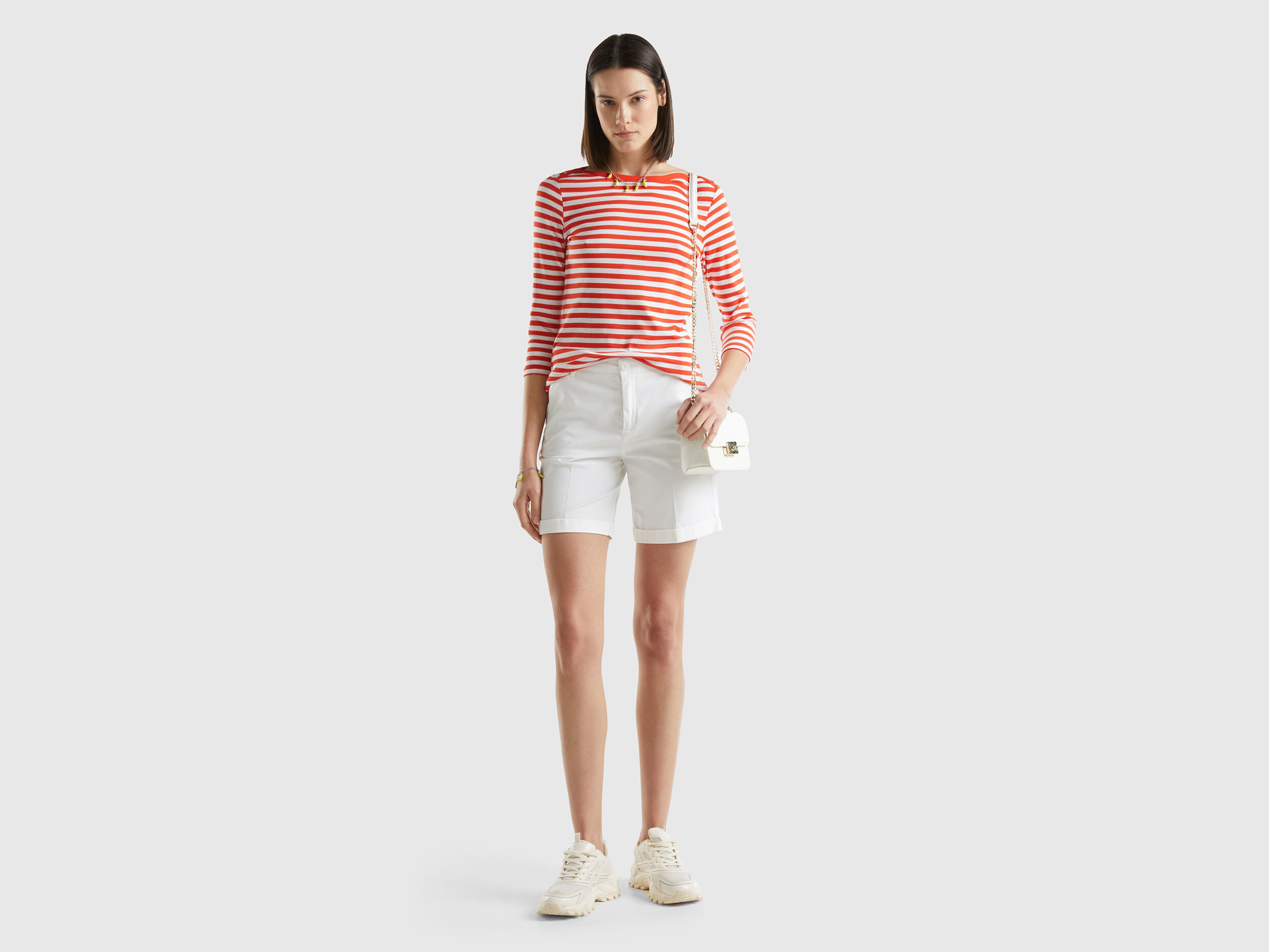 Women s Shorts and Bermudas New Collection 2024 Benetton
