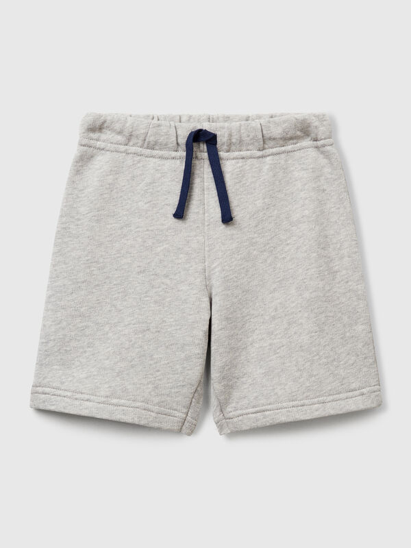 Bermudas in sweat cotton Junior Boy