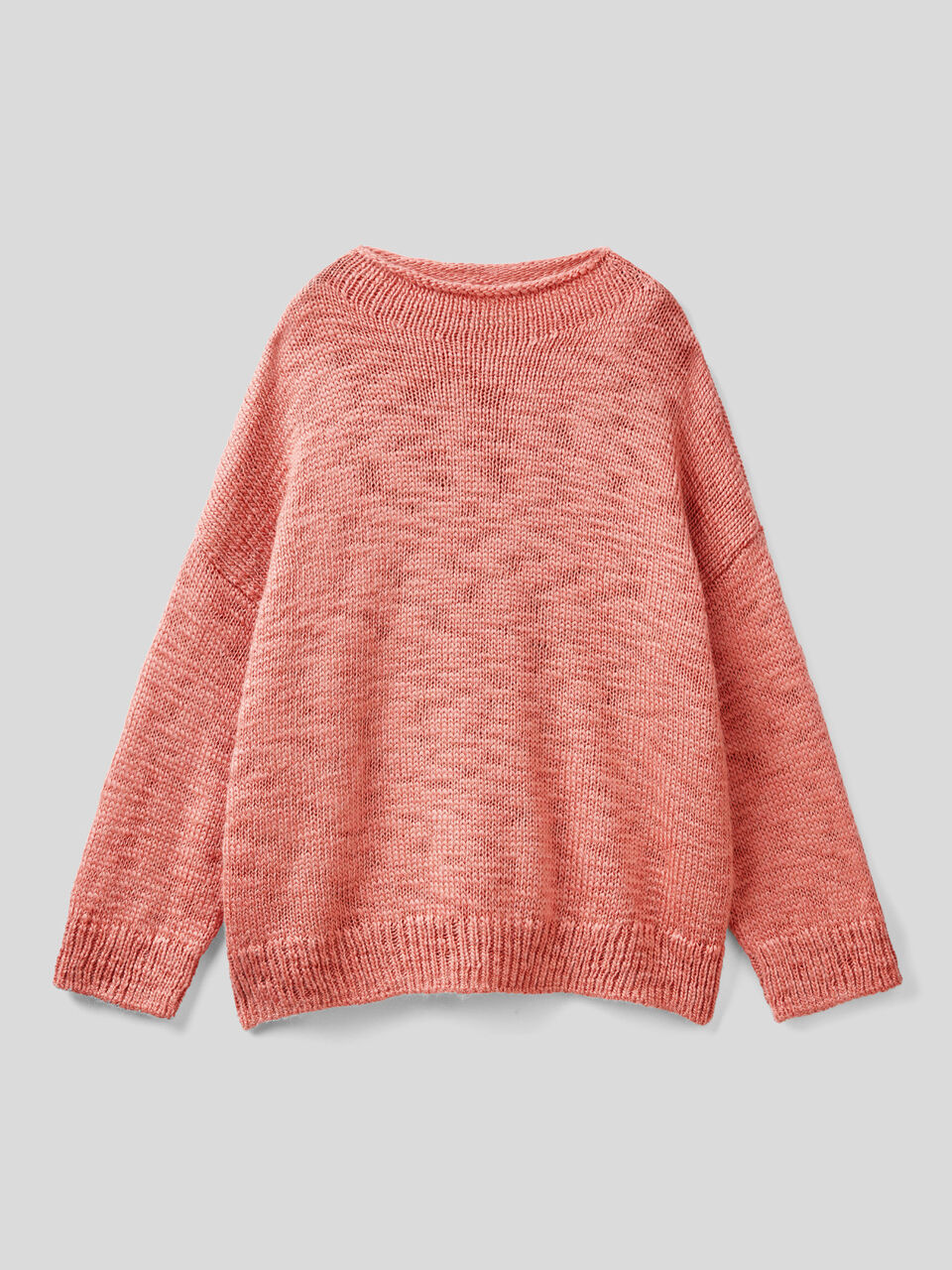 Sweater in wool and alpaca blend image number 1