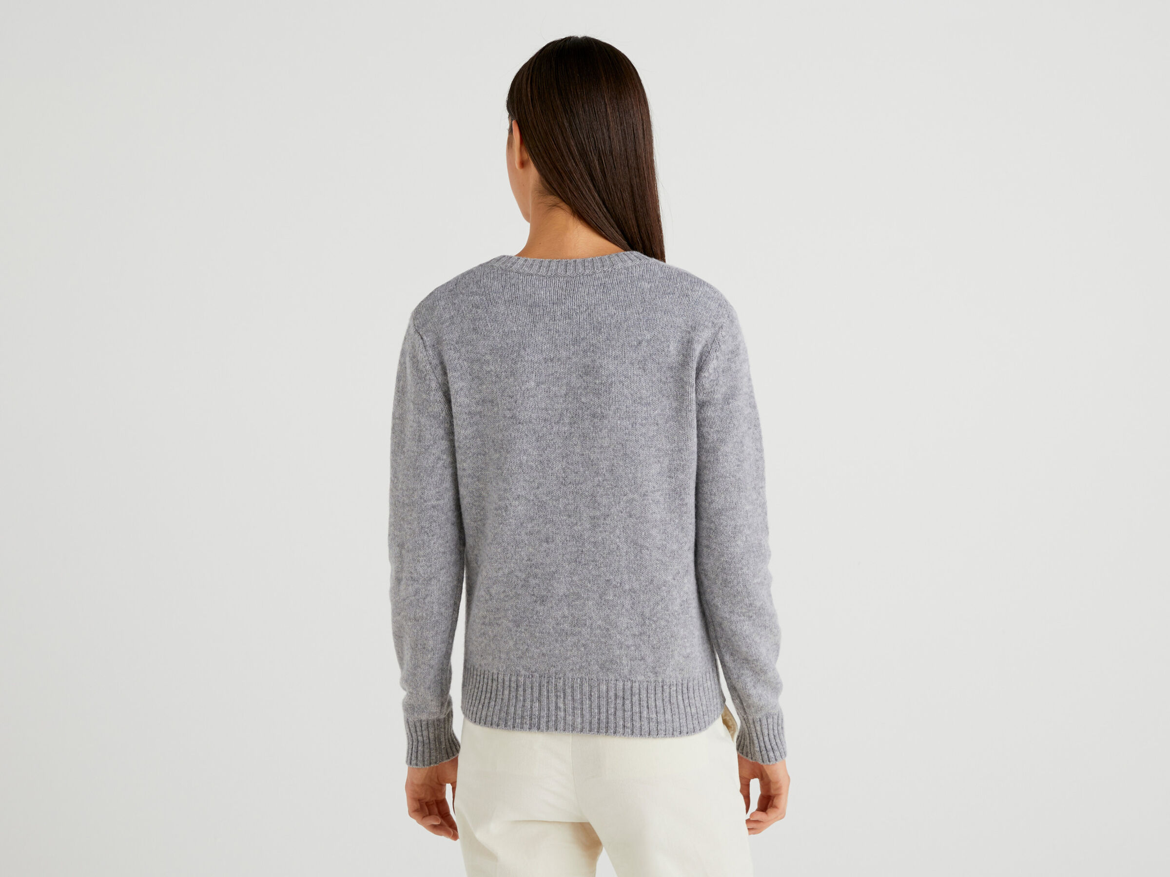 Cardigan in pure Shetland wool image number 2