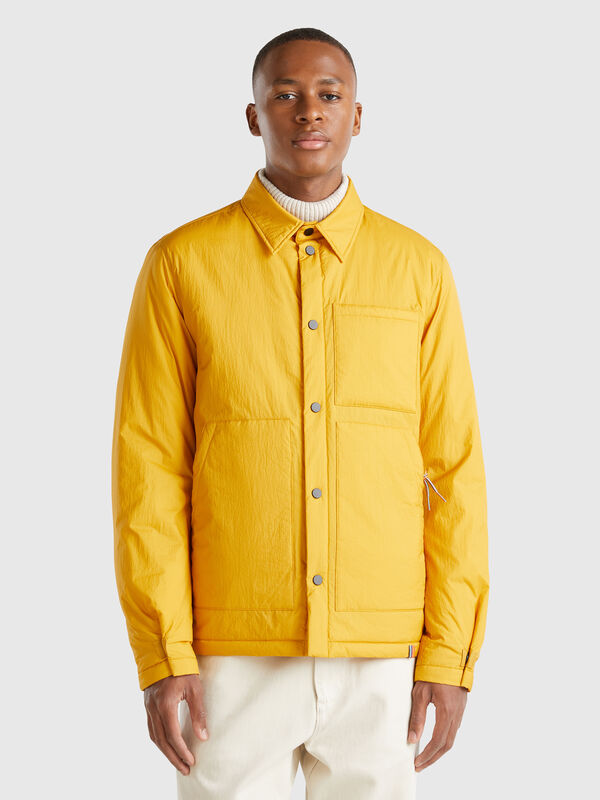 Slim fit nylon jacket Men