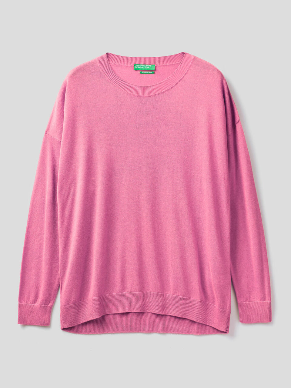 Relaxed boxy fit sweater image number 1