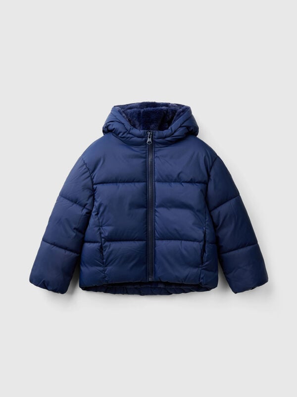 Padded jacket with hood Junior Girl