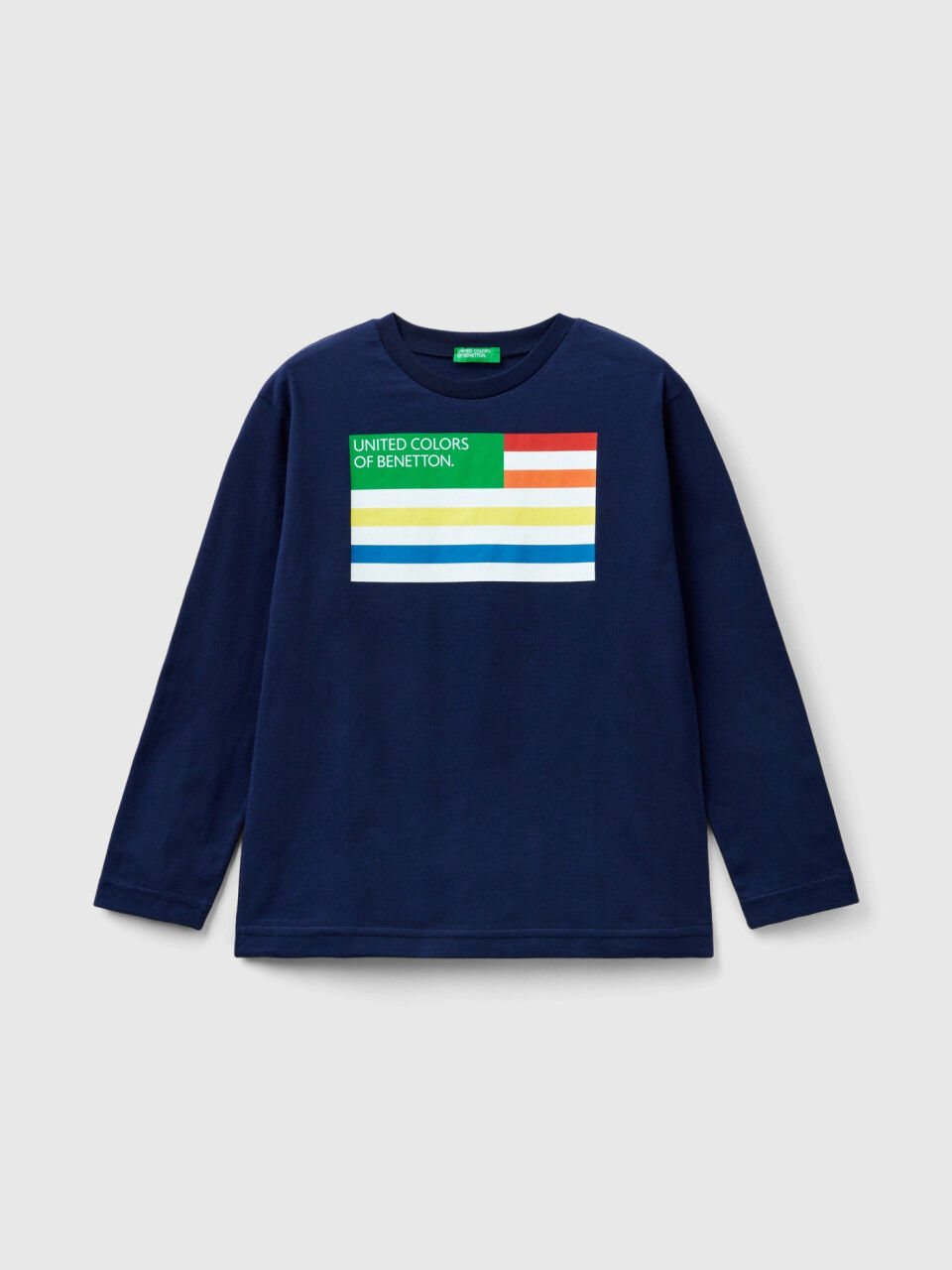 Junior Boys Long Sleeve T shirts Collection Benetton