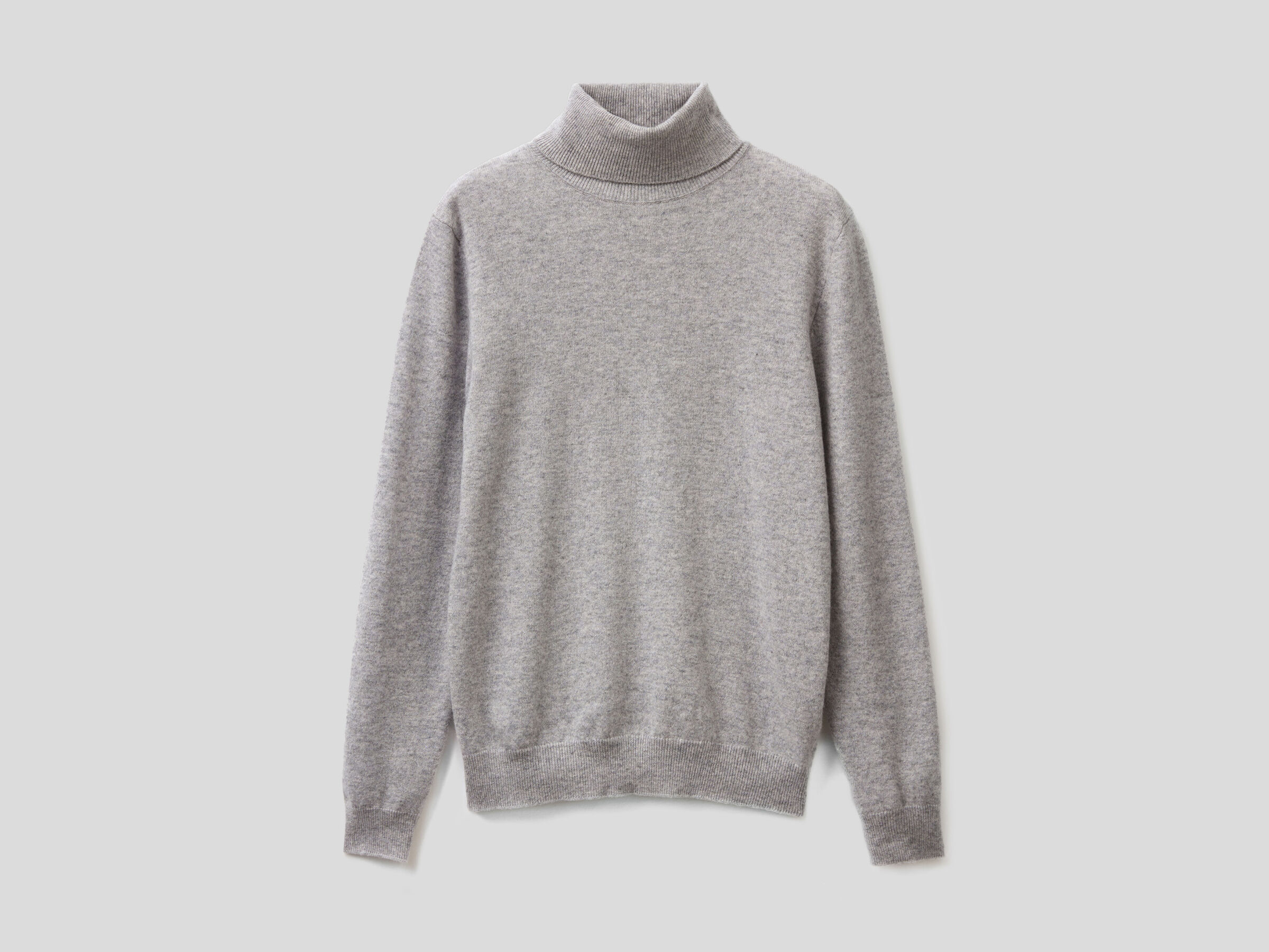 Turtleneck sweater in pure virgin wool image number 5