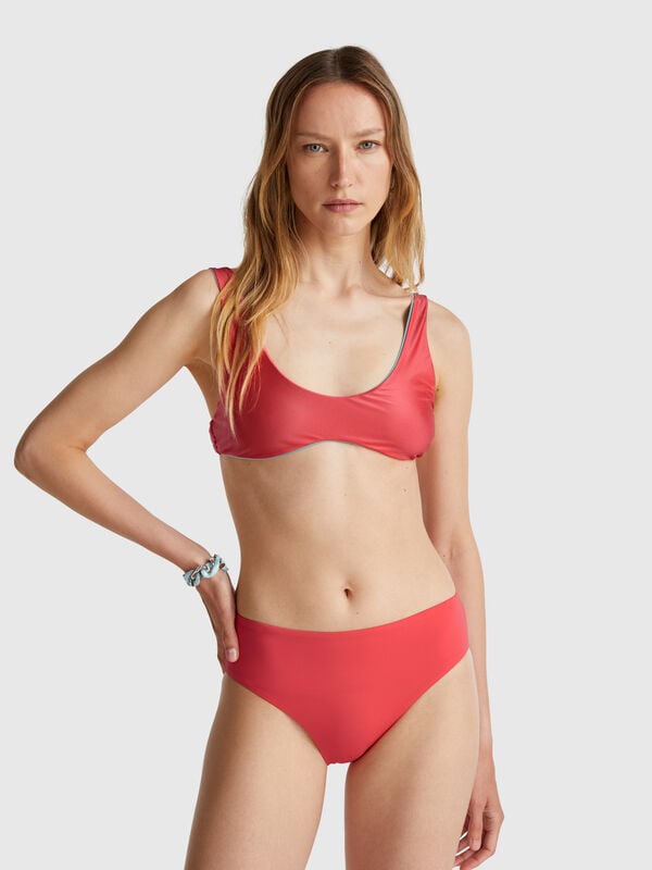 Reversible bikini top Women