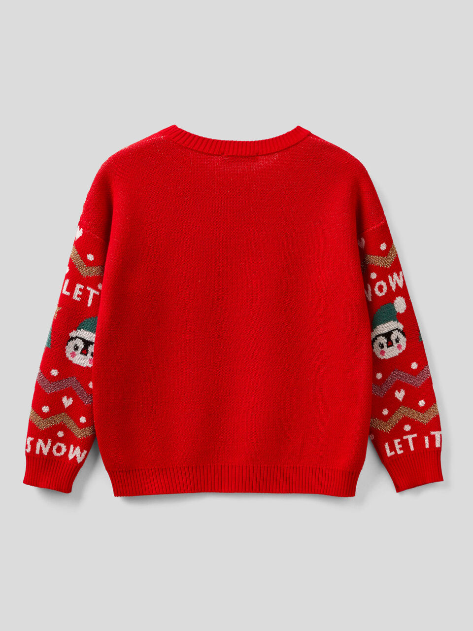 Sweater with Christmas inlays image number 2