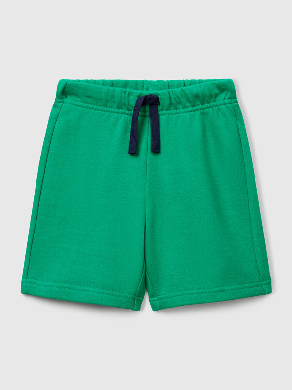 Bermudas in sweat cotton Junior Boy