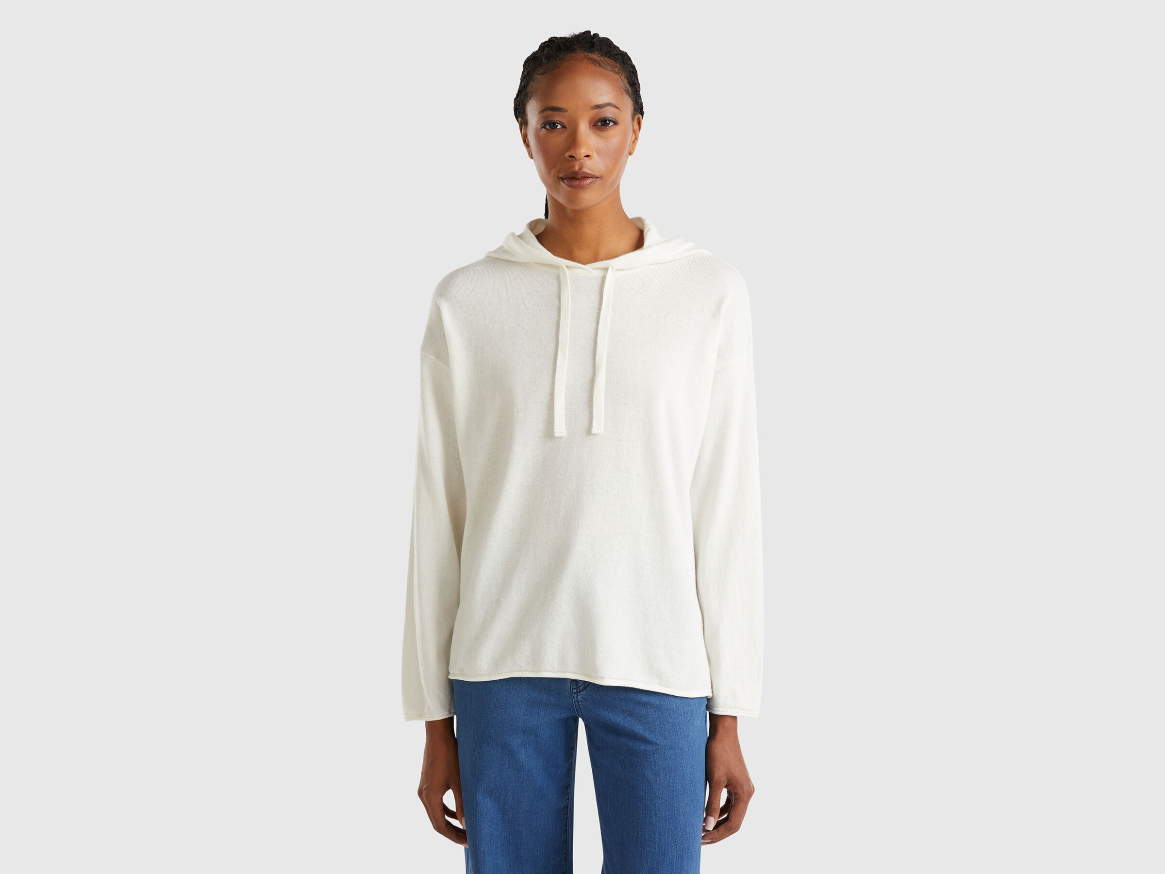 SWEATER W/HOOD Women image number 0