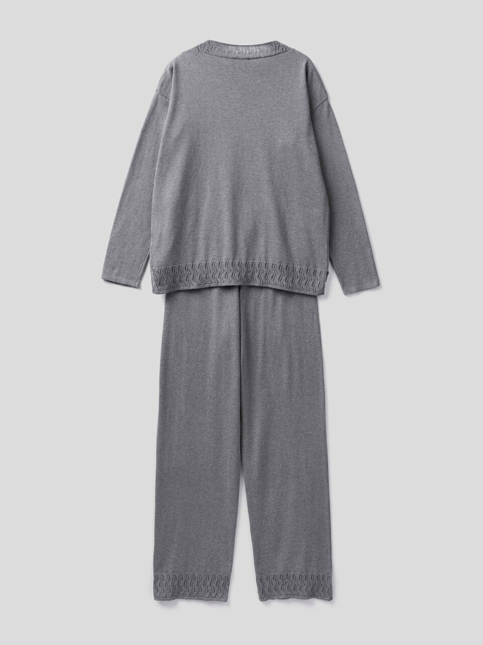 Knit 100% cotton pyjamas image number 2