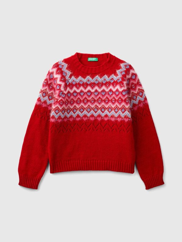 Jacquard sweater Junior Girl