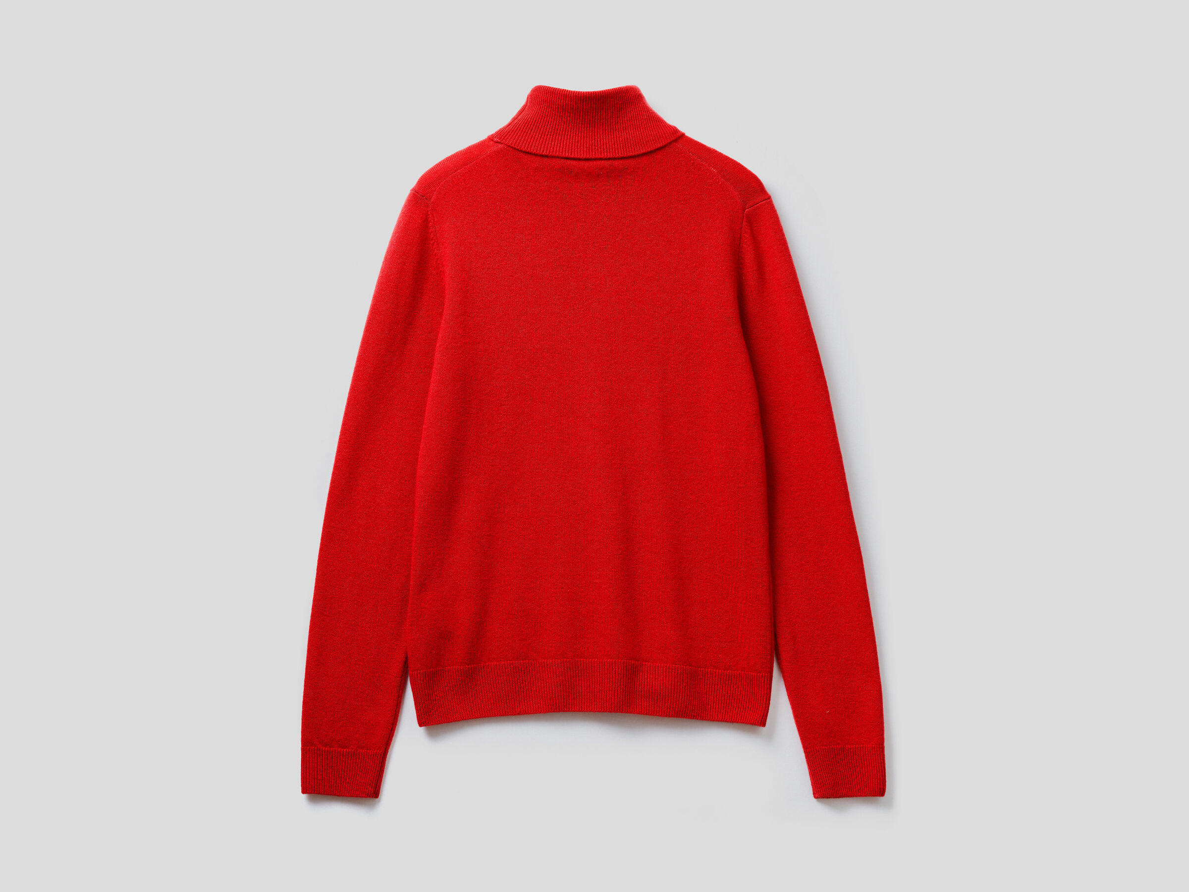 Turtleneck sweater in pure virgin wool image number 6