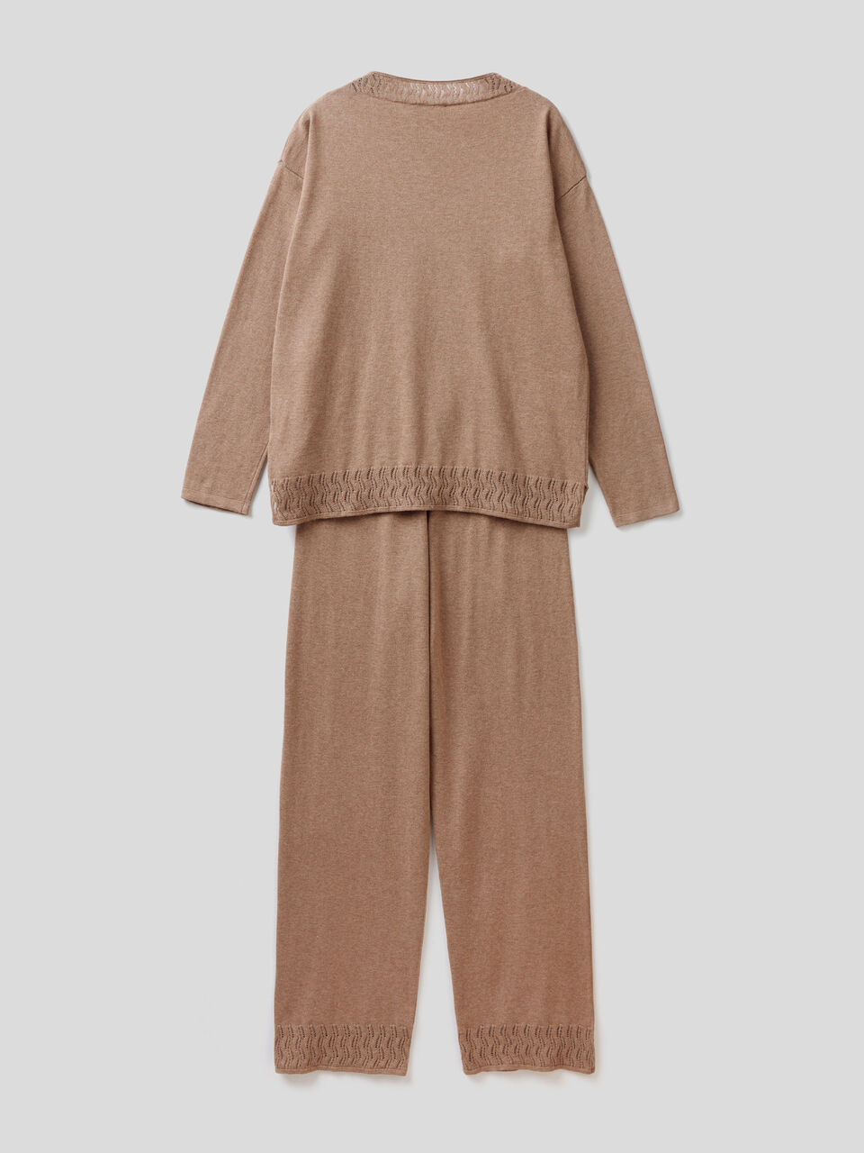 Knit 100% cotton pyjamas image number 2