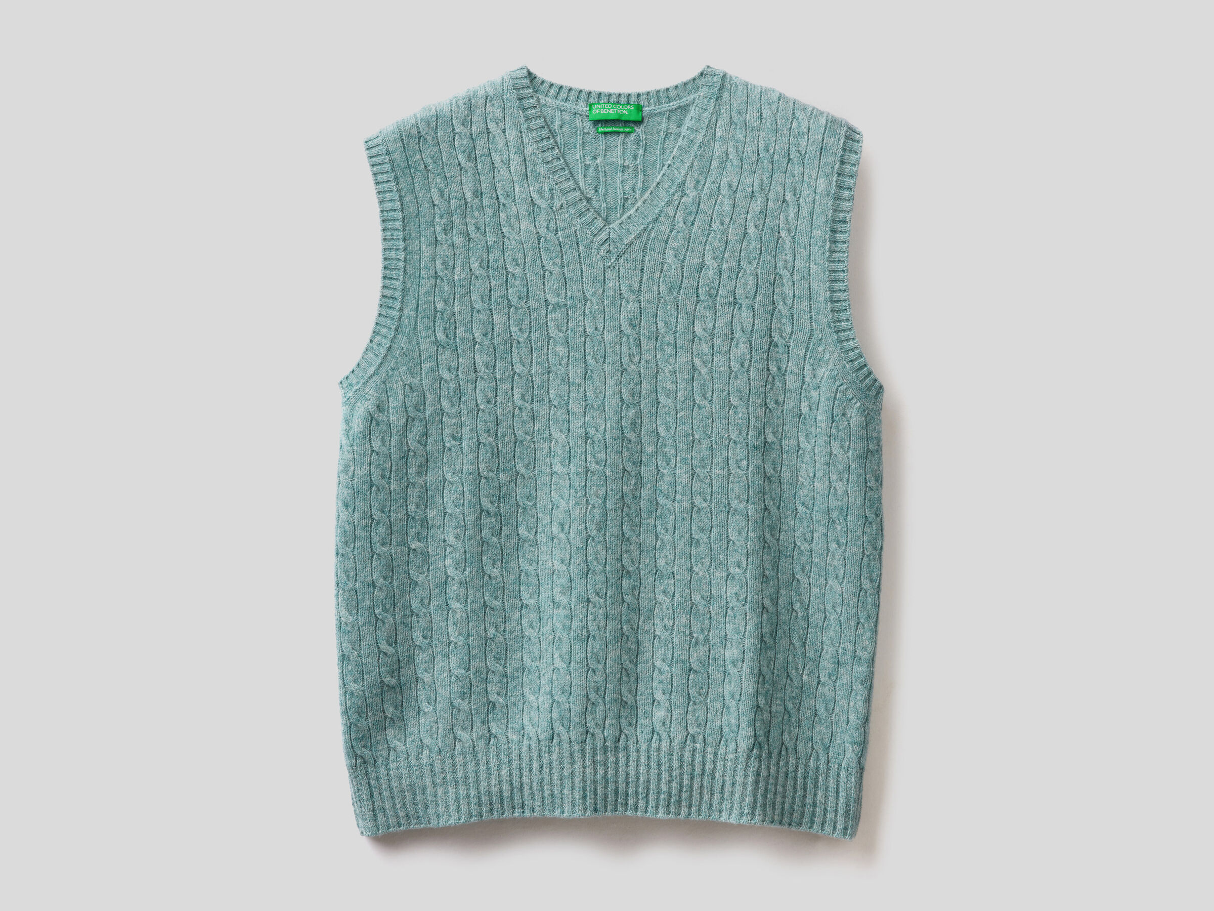 Vest in pure Shetland wool image number 5