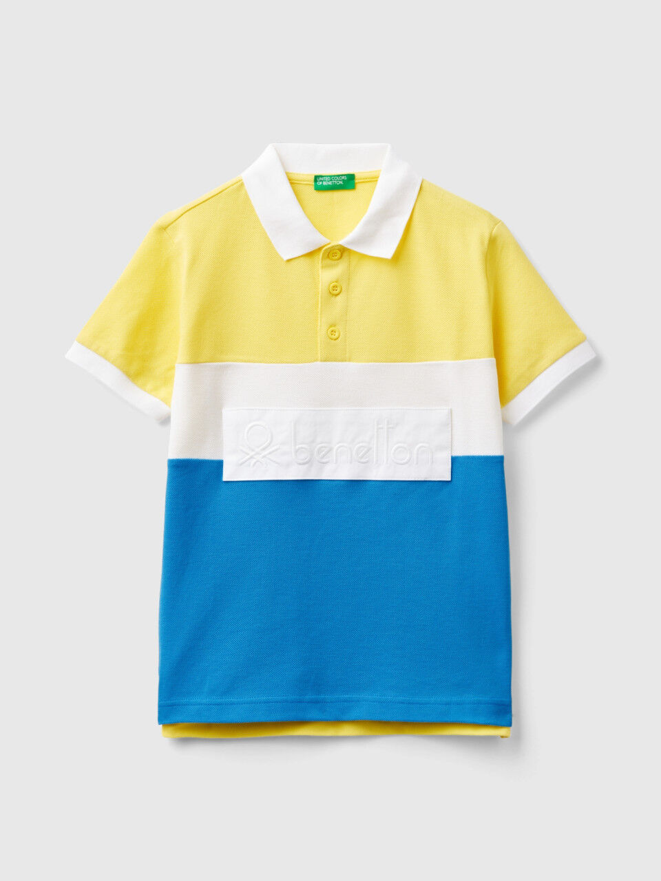 Polo benetton bambino clearance