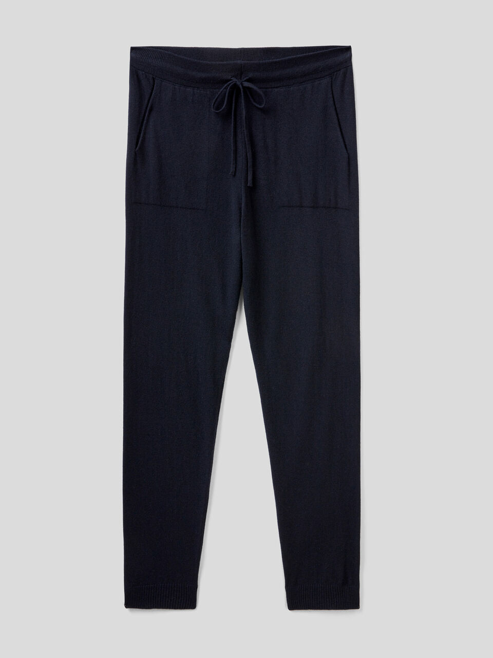 Sporty trousers in wool blend image number 1