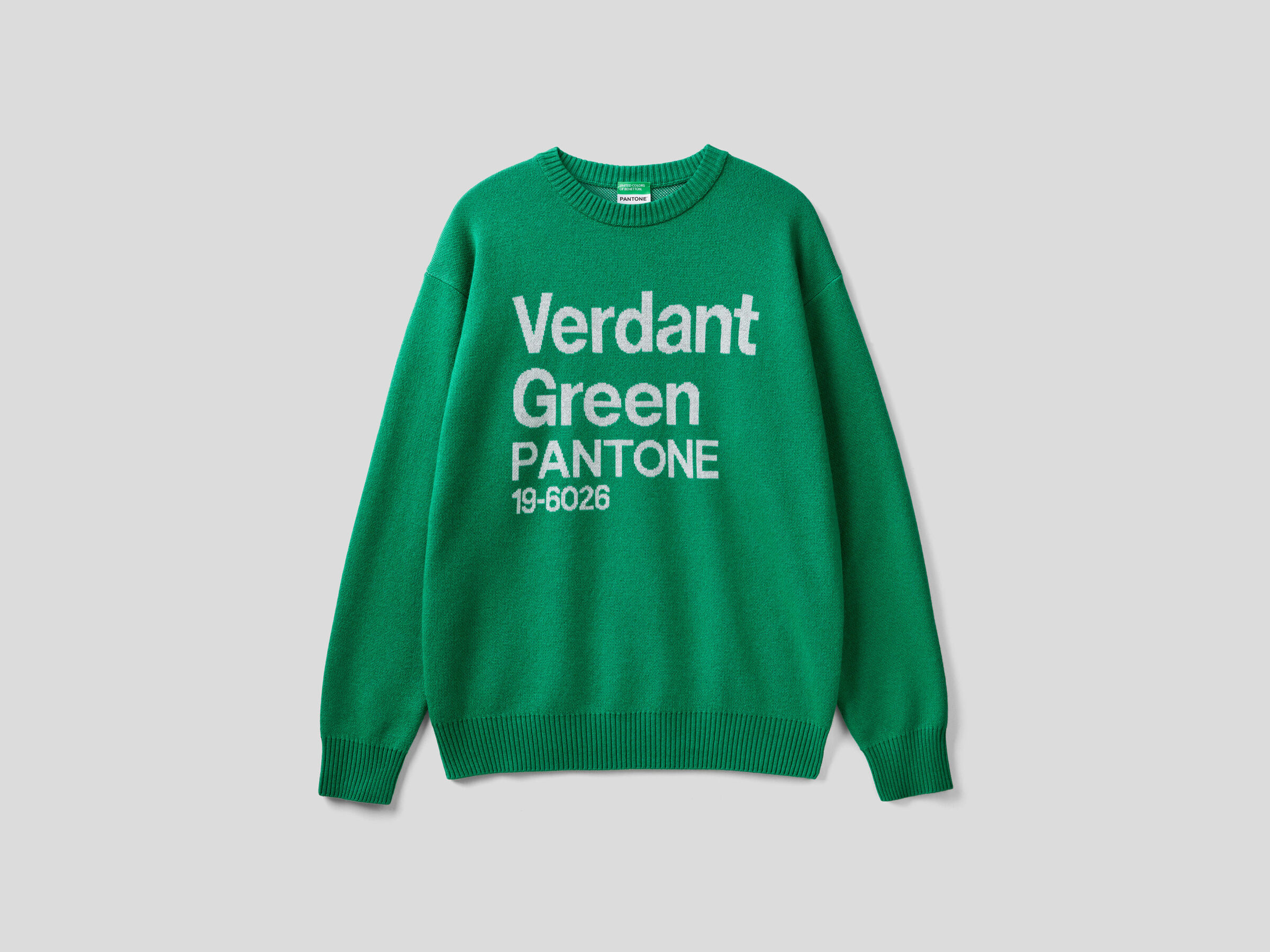 BenettonxPantone™ inlaid sweater image number 5