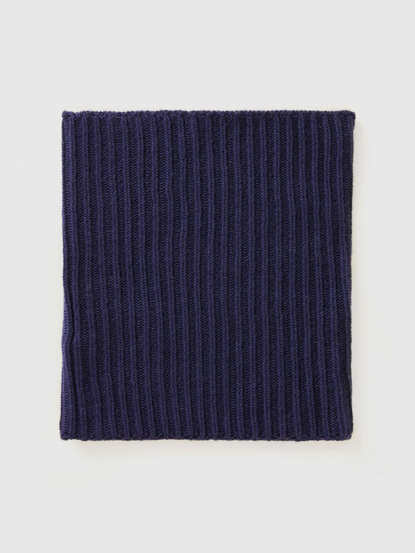 Wool blend neck warmer Women