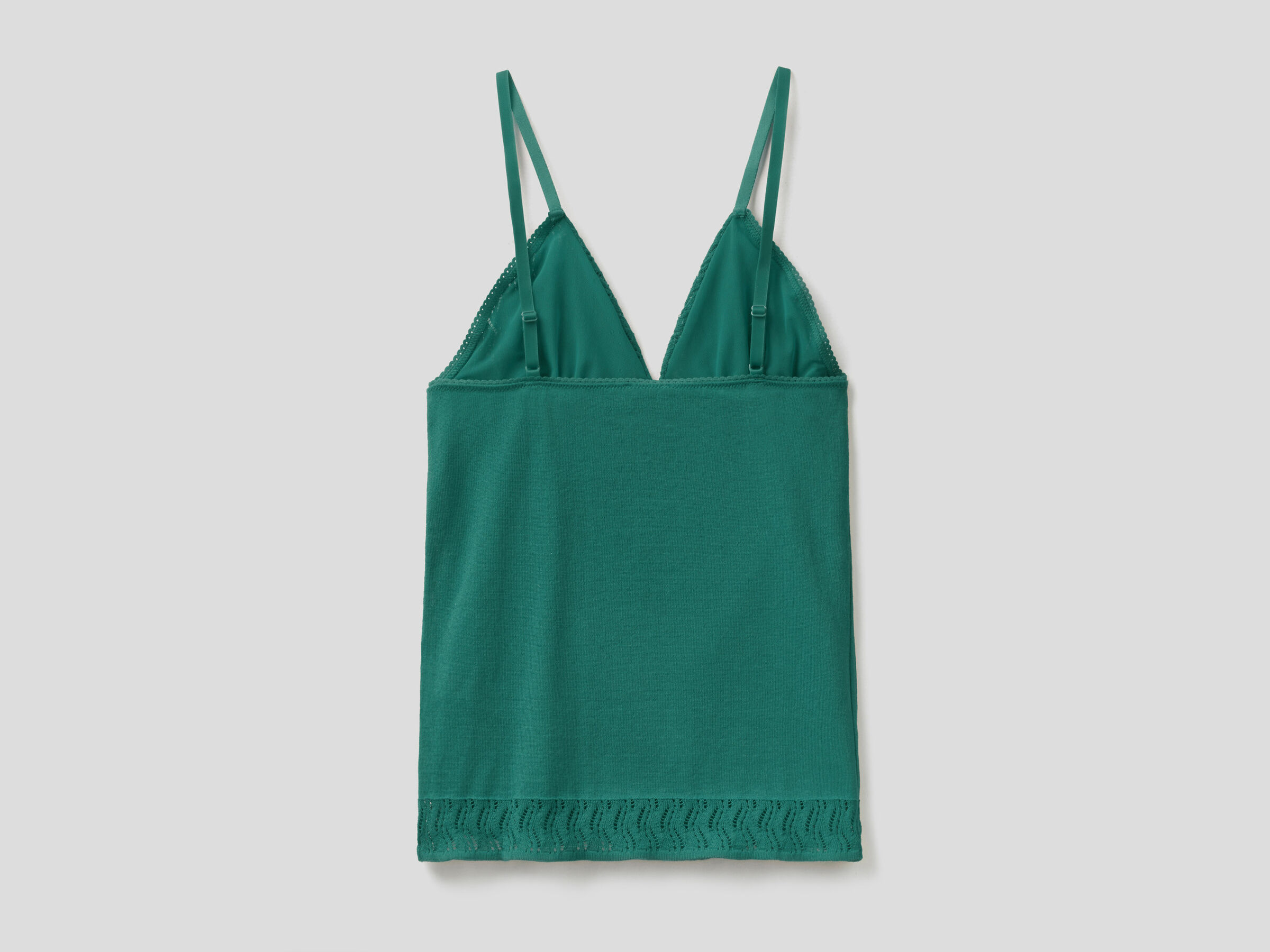 Open knit tank top image number 4