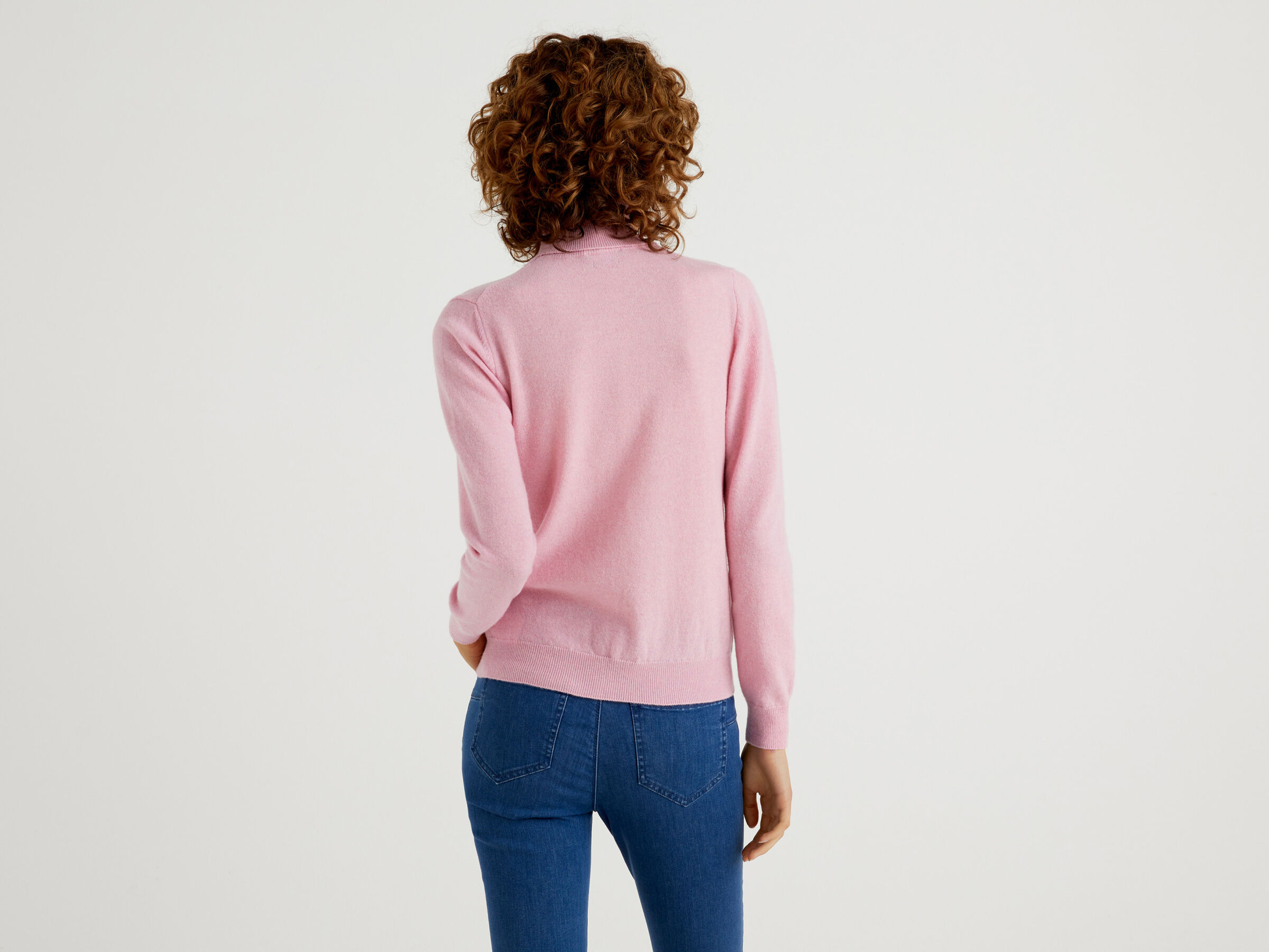 Turtleneck sweater in pure virgin wool image number 2