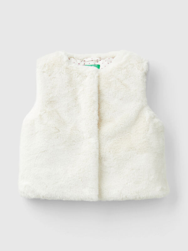 Faux fur vest Junior Girl