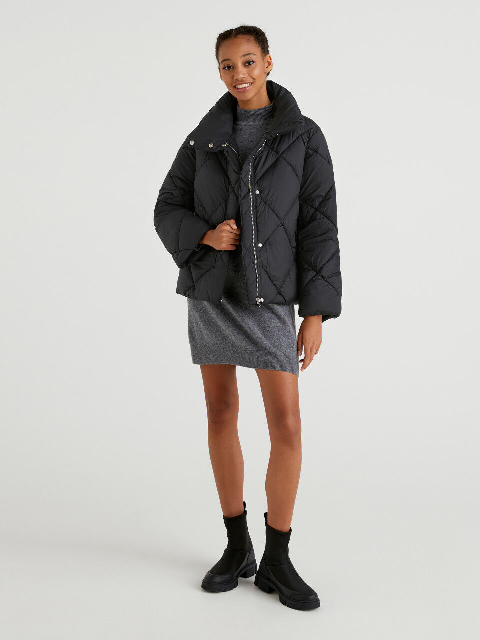 Benetton shop padded jacket