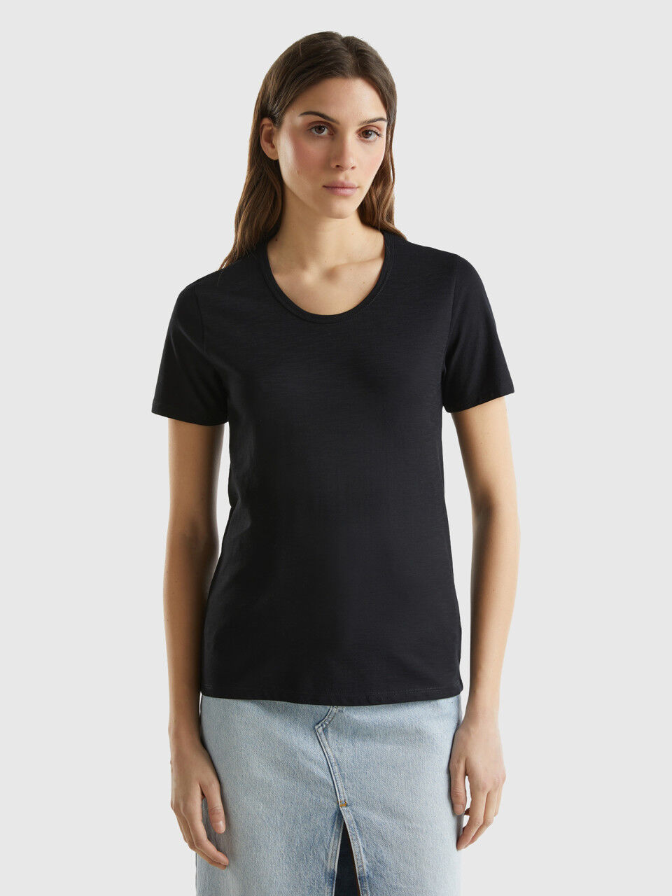 Women's t shirts with longer short sleeves cheap