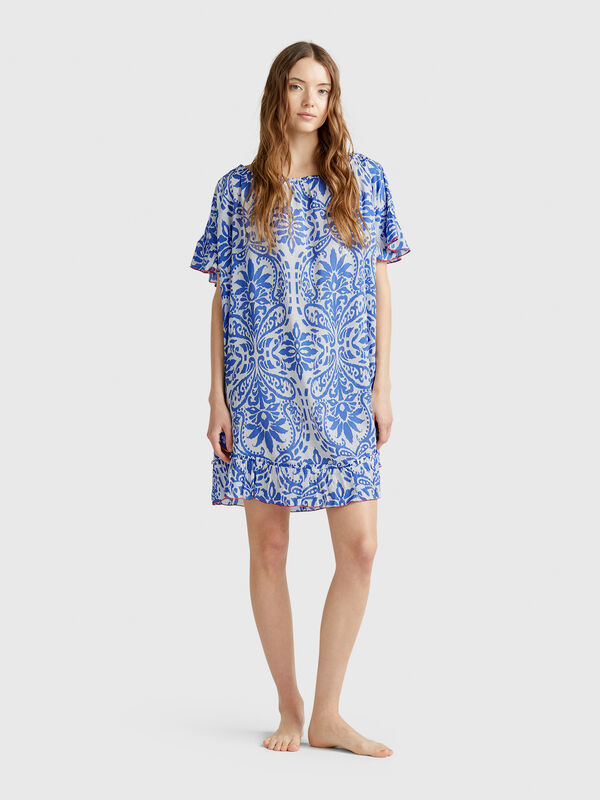 Kaftan with pattern print Women