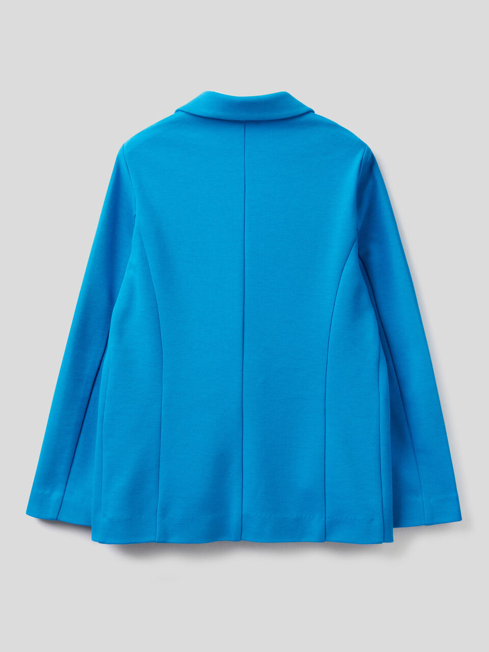 Fitted blazer with pockets image number 2